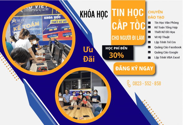 Khóa Học Vi Tính Văn Phòng Cấp Tốc
