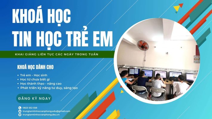 Trung Tâm Tin Học Cho Trẻ Em Tại Bình Dương