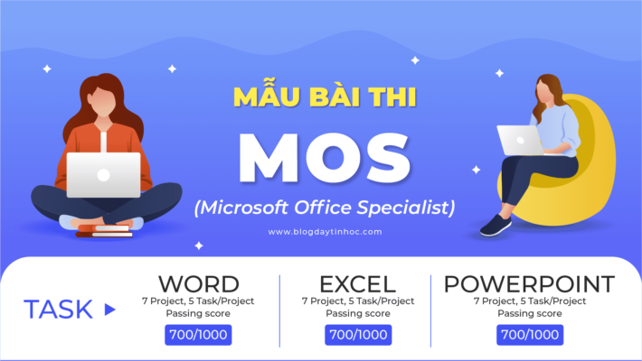 Bài Thi Mos Mẫu