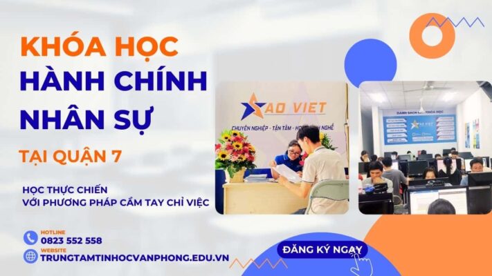 Khóa Học Hành Chính Nhân Sự Tại Quận 7