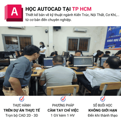 Khóa Học Autocad tại quận 1 TP HCM