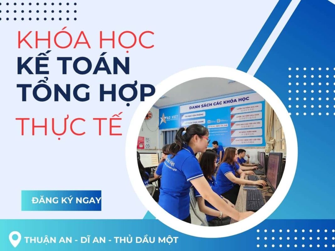Khóa Học Kế Toán Tại Thuận An