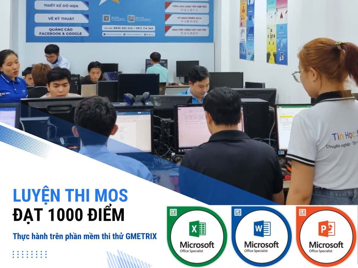 Khóa Học Tin Học Văn Phòng Quốc Tế MOS