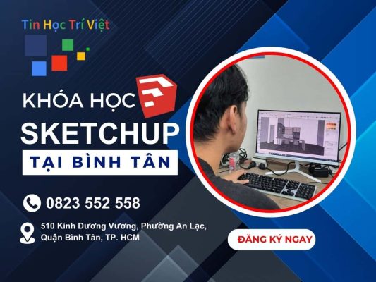Học Sketchup ở Bình Tân