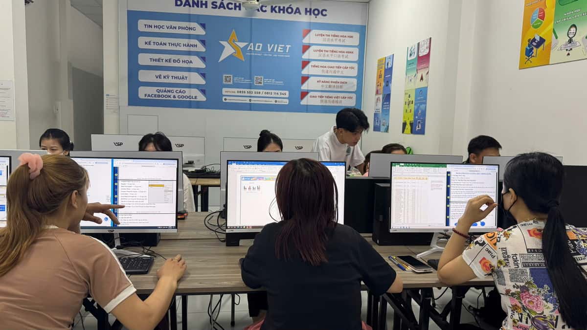 Khóa Học Tin Học Văn Phòng Tại Phường Gia Định