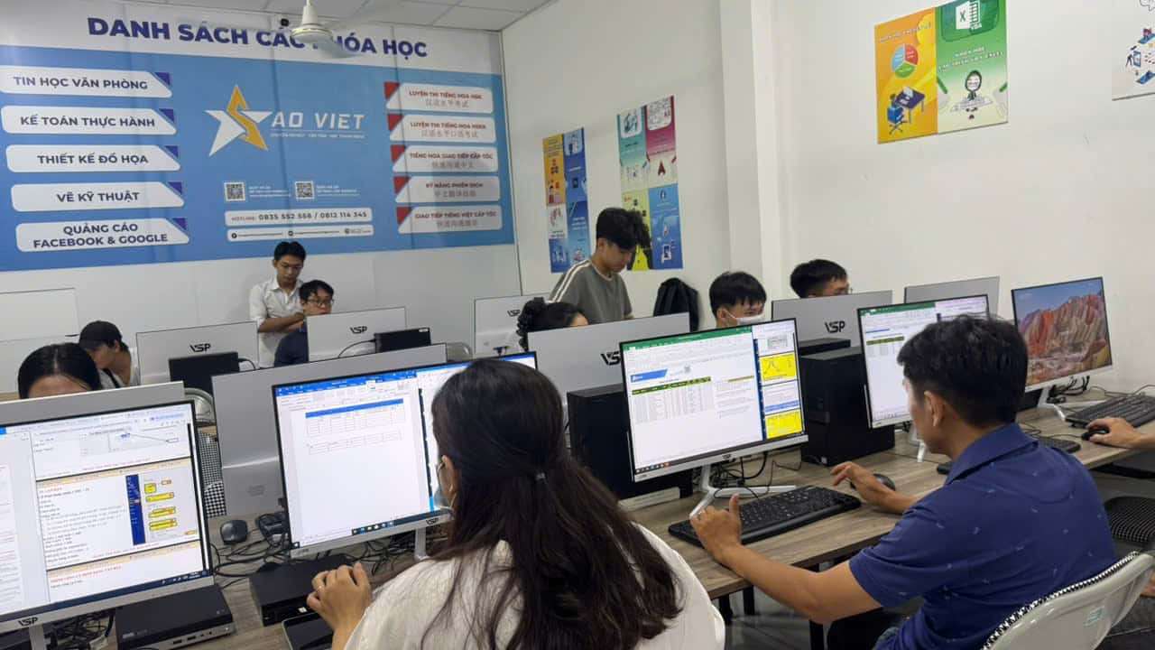 Trung Tâm Dạy Tin Học Trí Việt Phường Gia Định