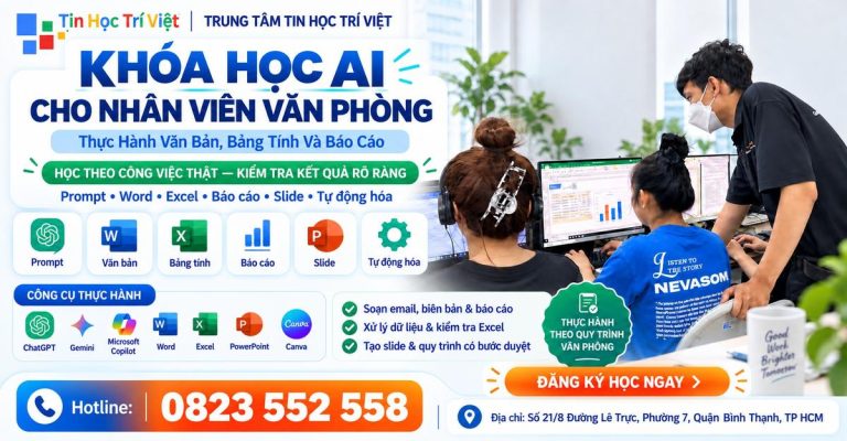 Khoa Hoc Ai Cho Nhan Vien Van Phong