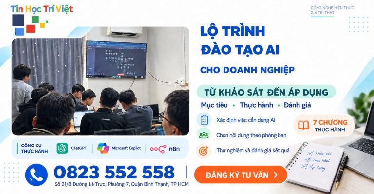 Lo Trinh Dao Tao Ai Cho Doanh Nghiep