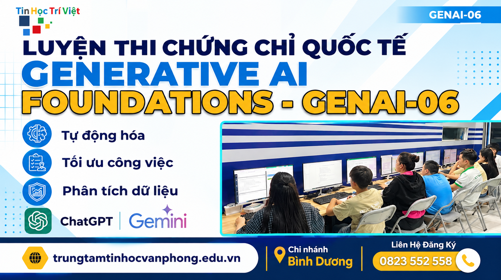 Luyện Thi Chứng Chỉ AI Quốc Tế Tại Đồng Nai