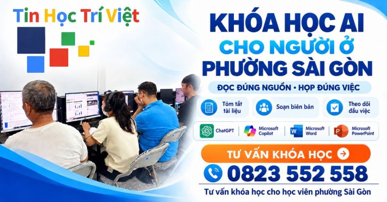 Khoa Hoc Ai Tai Phuong Sai Gon