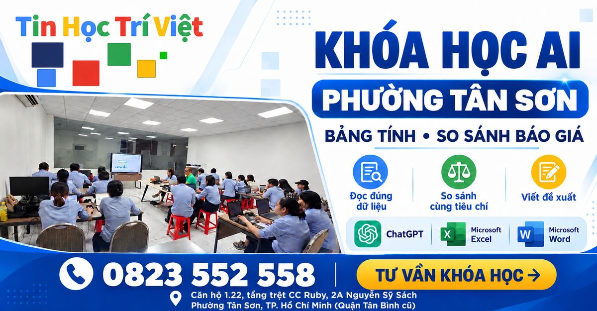 Khoa Hoc Ai Tai Phuong Tan Son